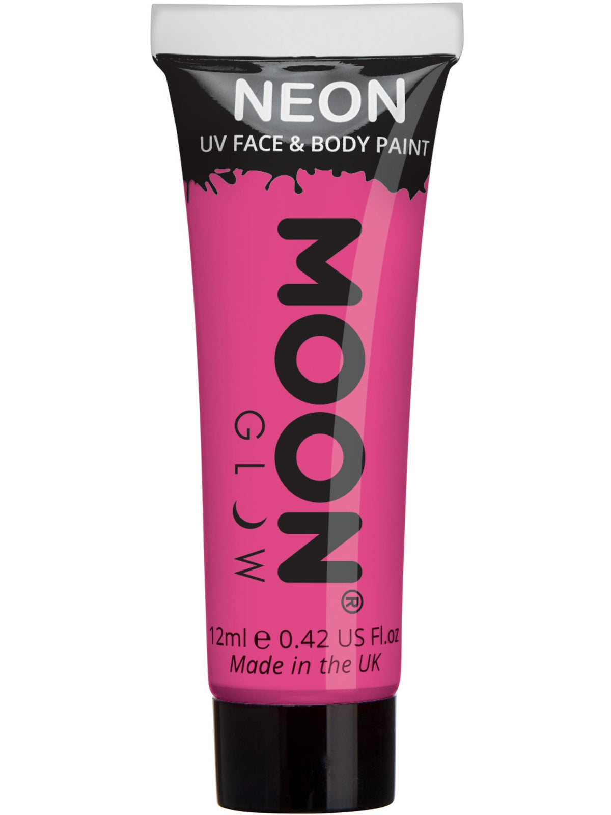 Moon Glow Intense Neon UV Face Paint, Intense Pink