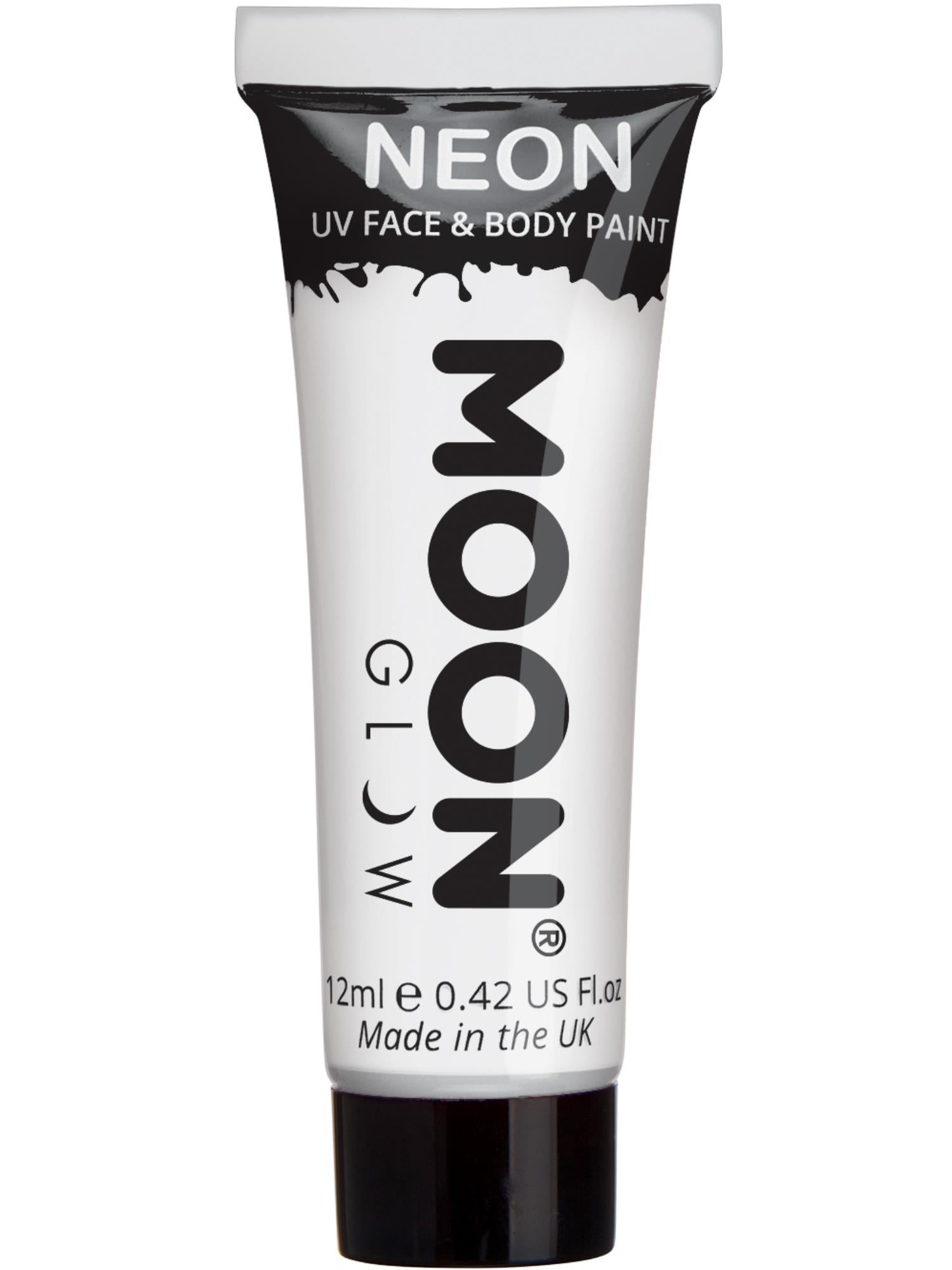 Moon Glow Intense Neon UV Face Paint, White
