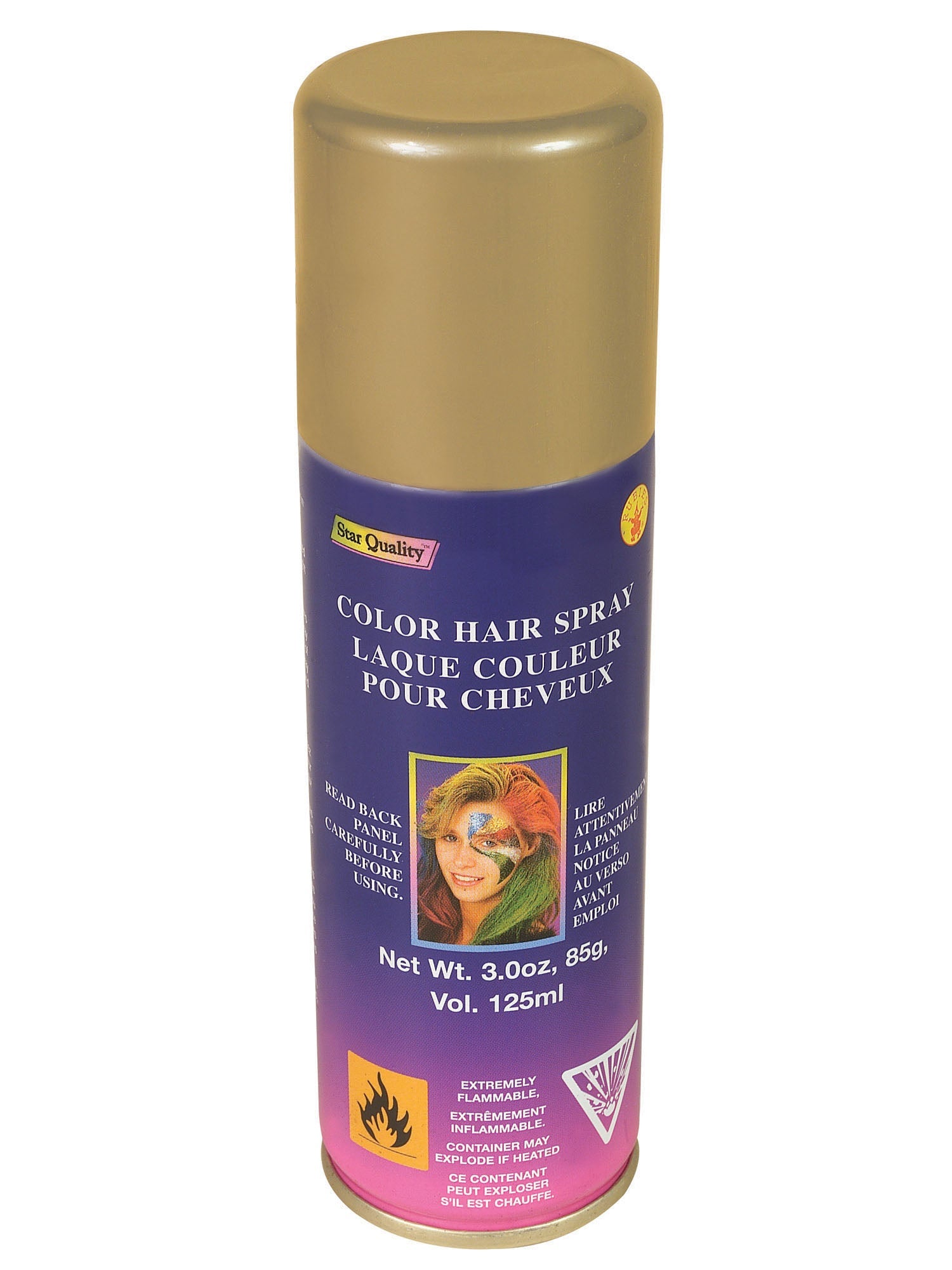 Hair Spray, gold, Forum, Make-Up, 125ml, Front