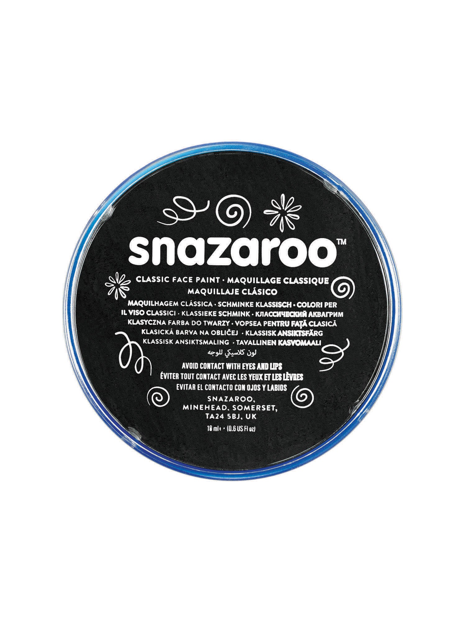 Snazaroo Black 5 Pack