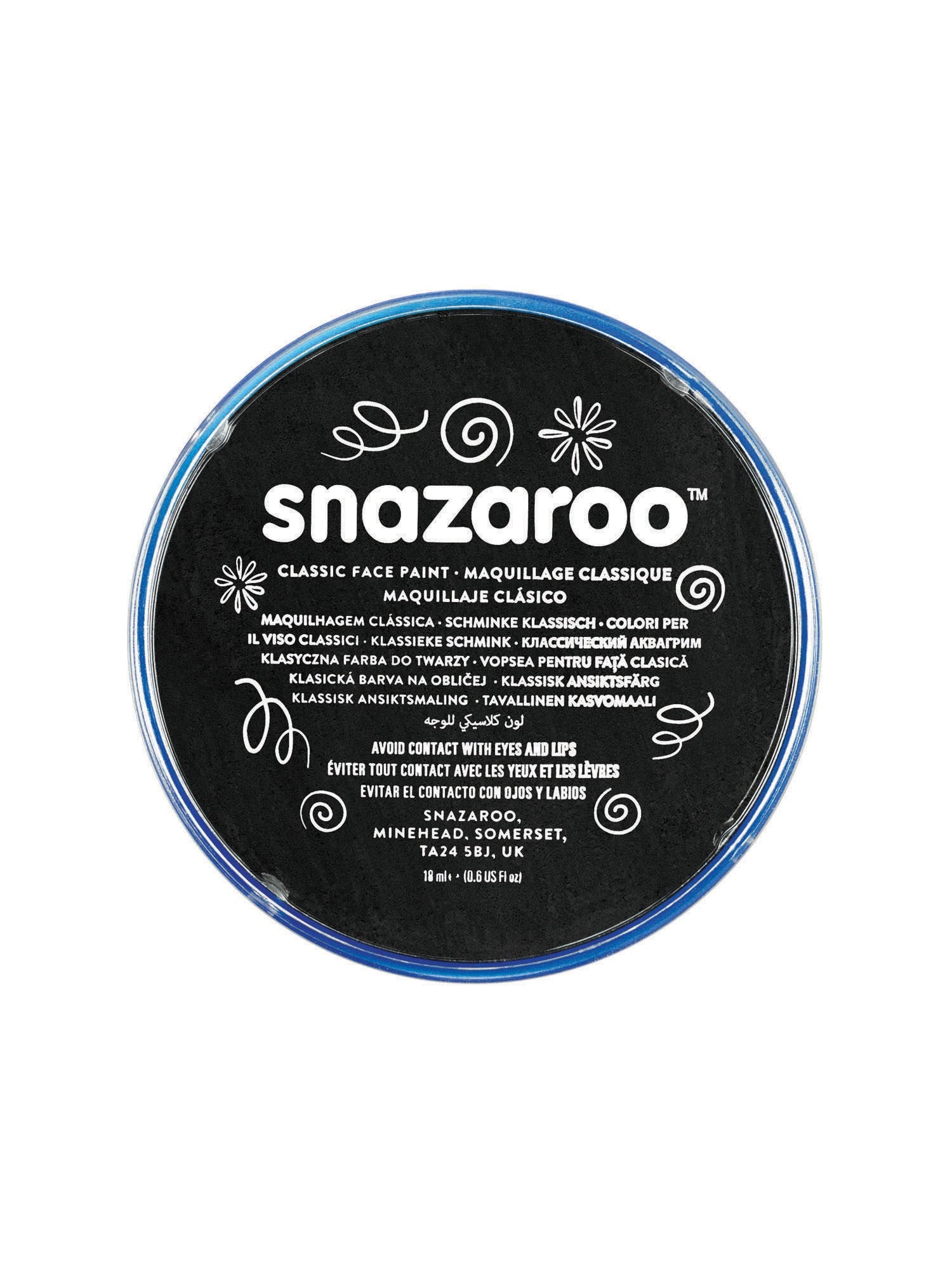 Snazaroo Black 5 Pack