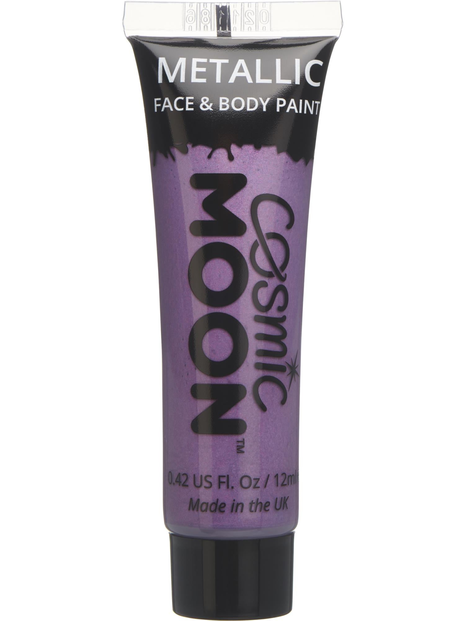 Cosmic Moon Metallic Face & Body Paint, Purple