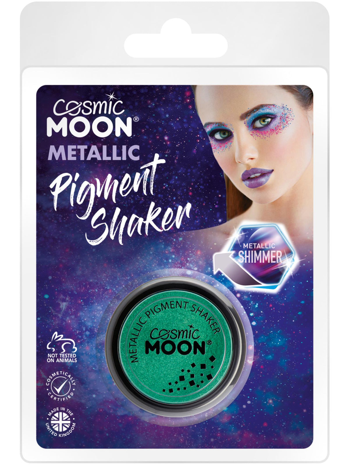 Cosmic Moon Metallic Pigment Shaker, Green