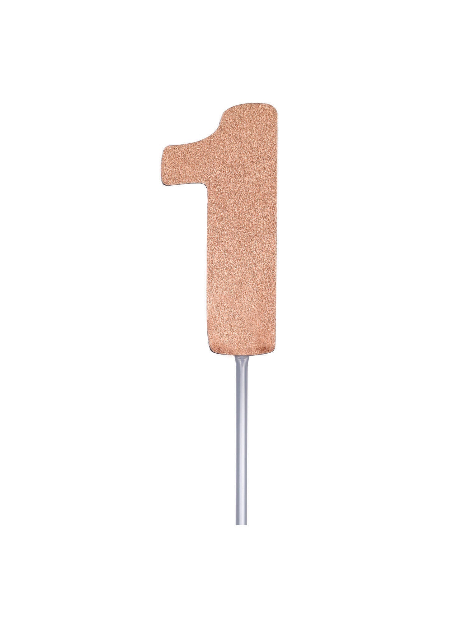 Cake Topper, Rose Gold, Forum, Party, One Size, Front