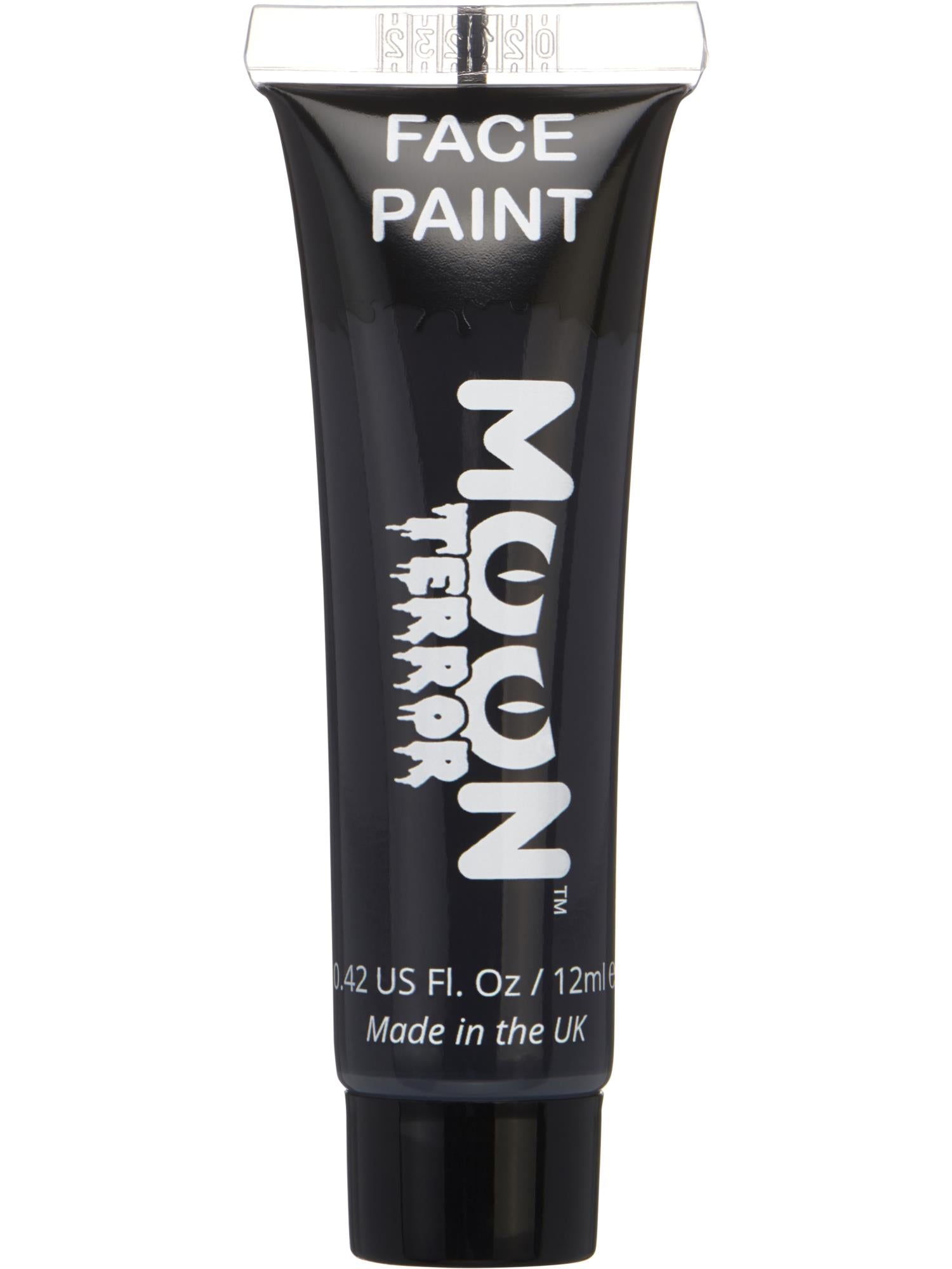 Moon Terror Halloween Face & Body Paint, Black