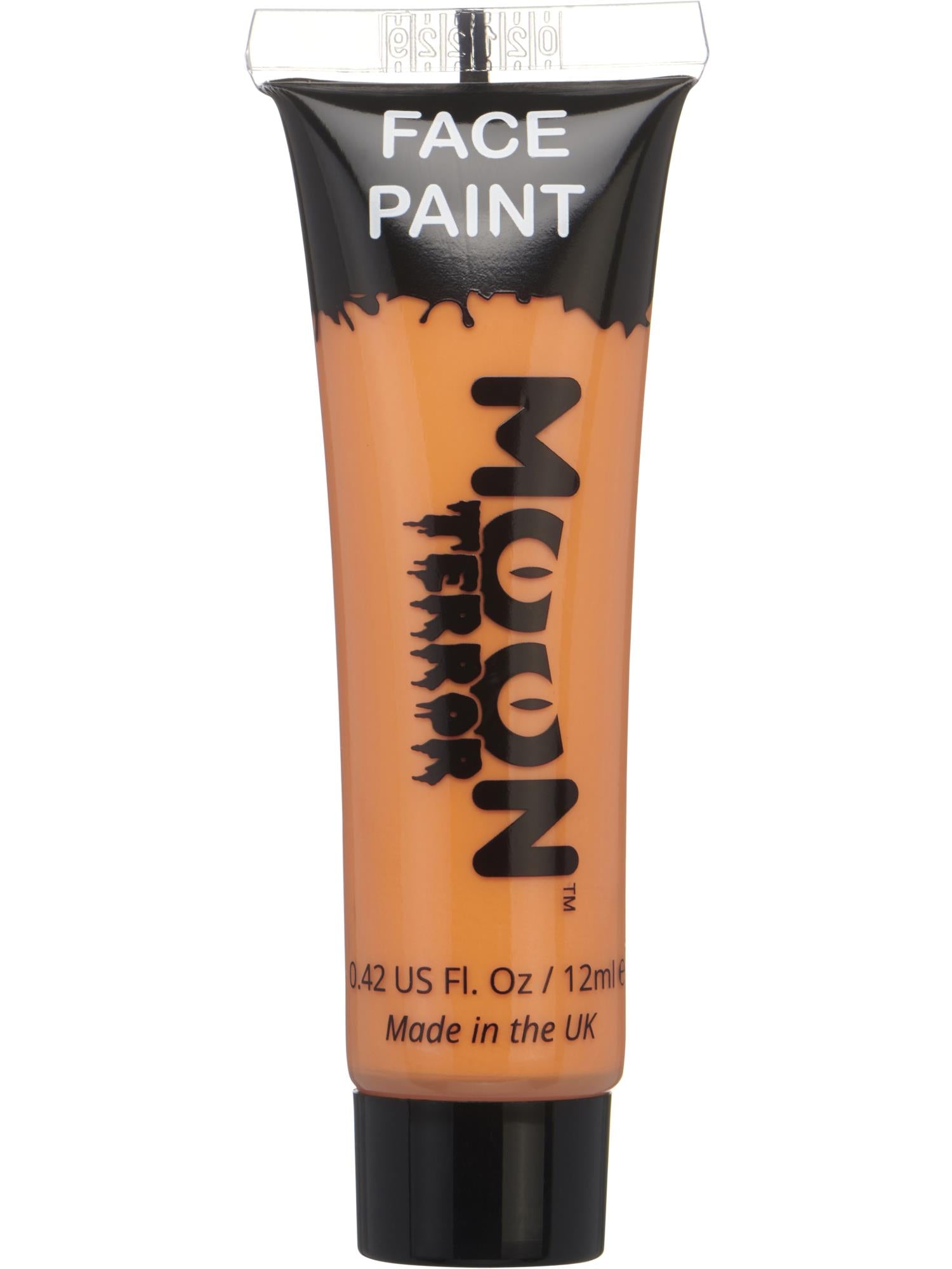 Moon Terror Halloween Face & Body Paint, Orange