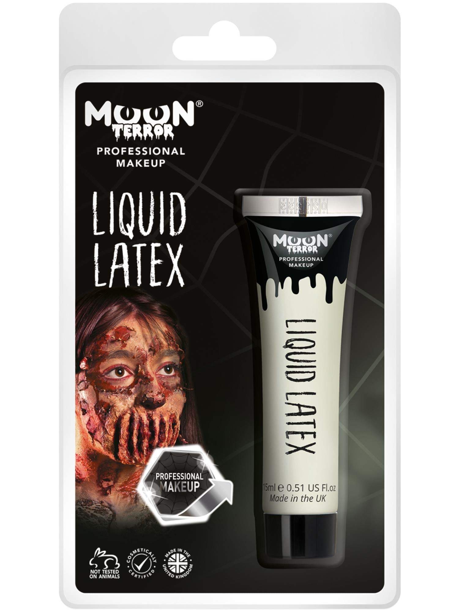 Moon Terror Pro FX Liquid Latex Clamshell, White