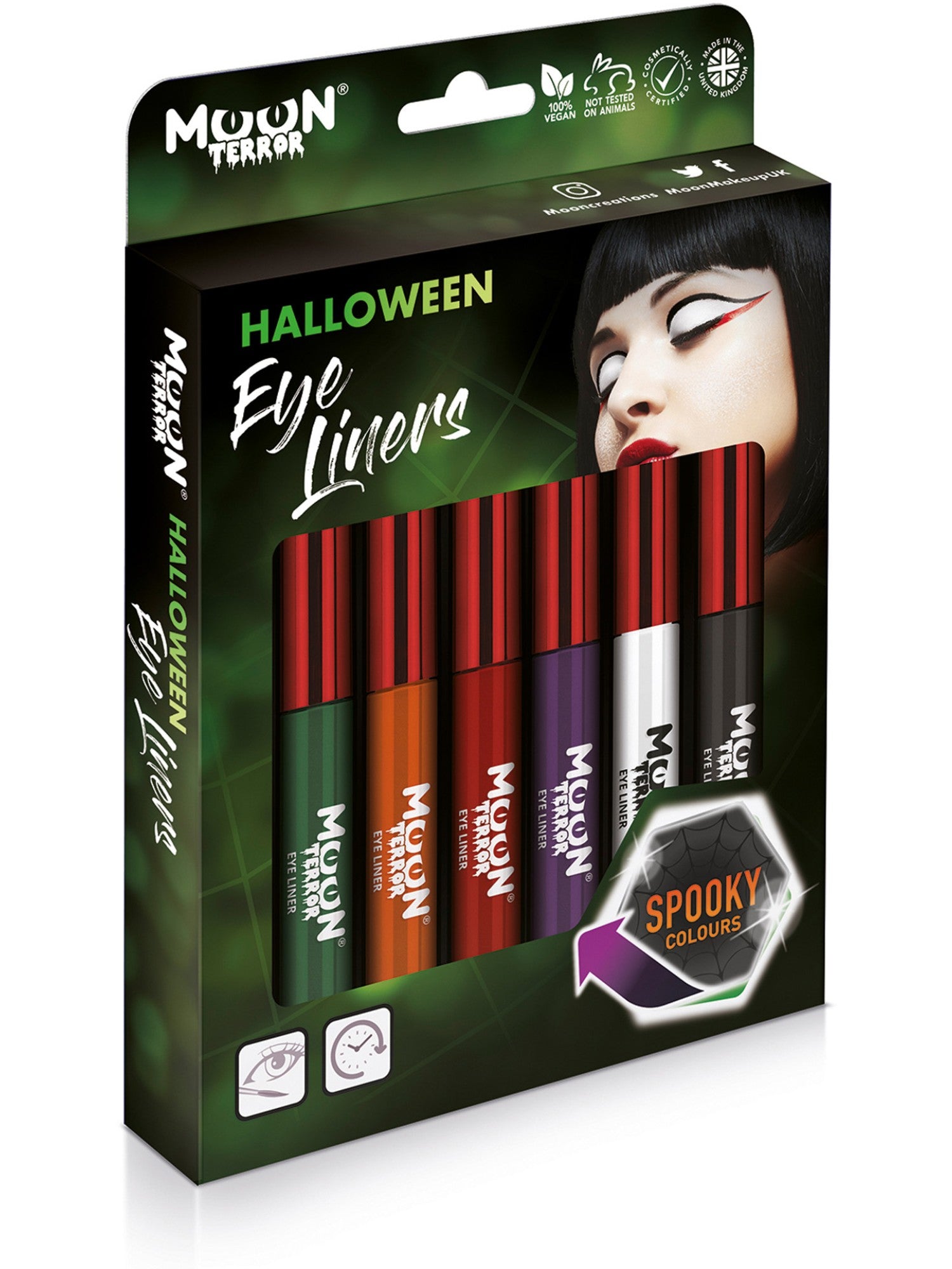 Moon Terror - Halloween Eye Liner, Boxset
