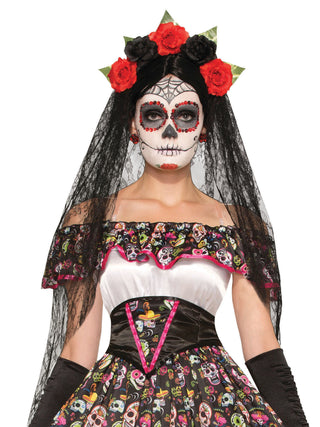 Day Of The Dead Veil