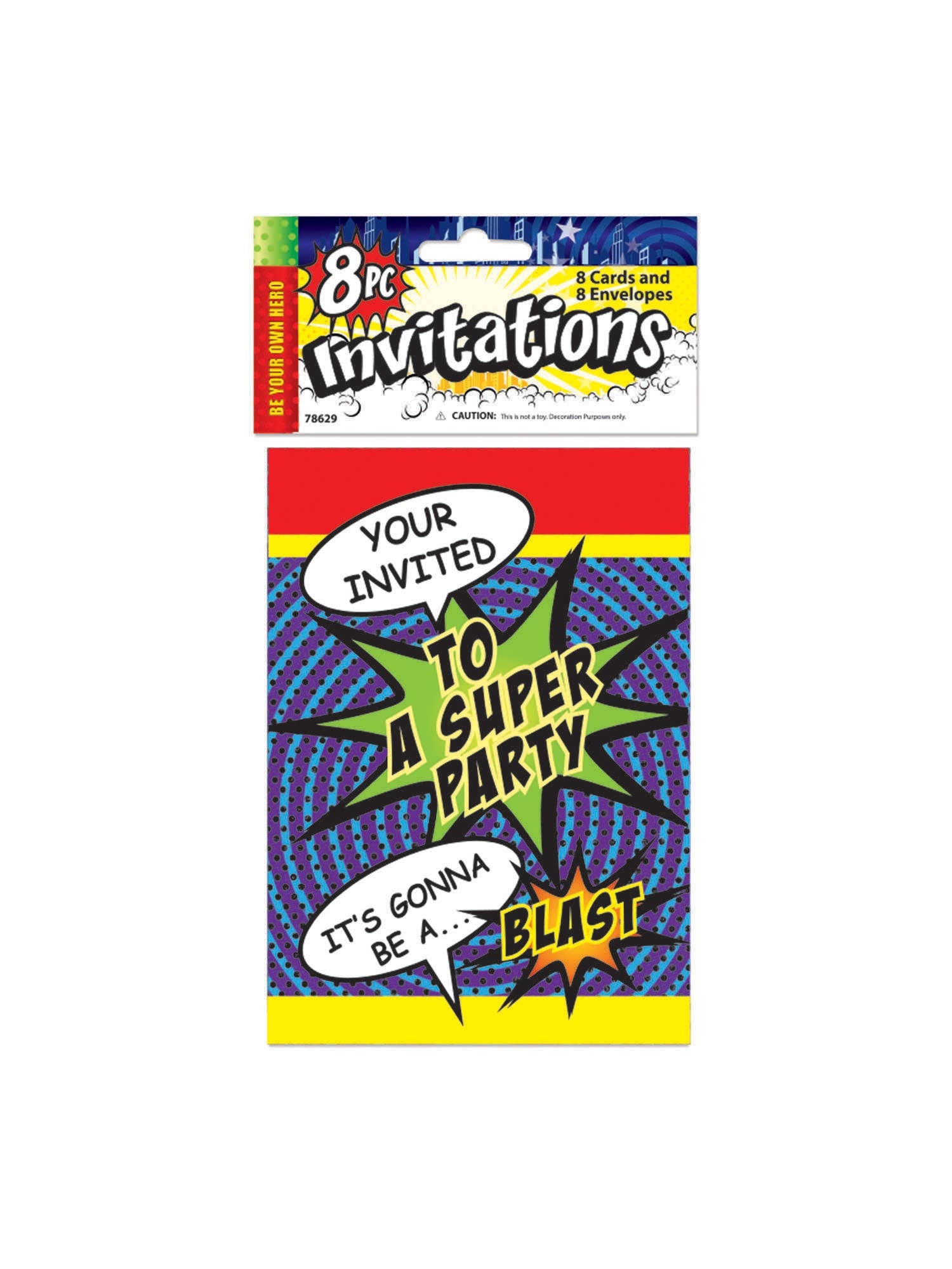 Partyware, Multi, Forum, Party, One Size, Front