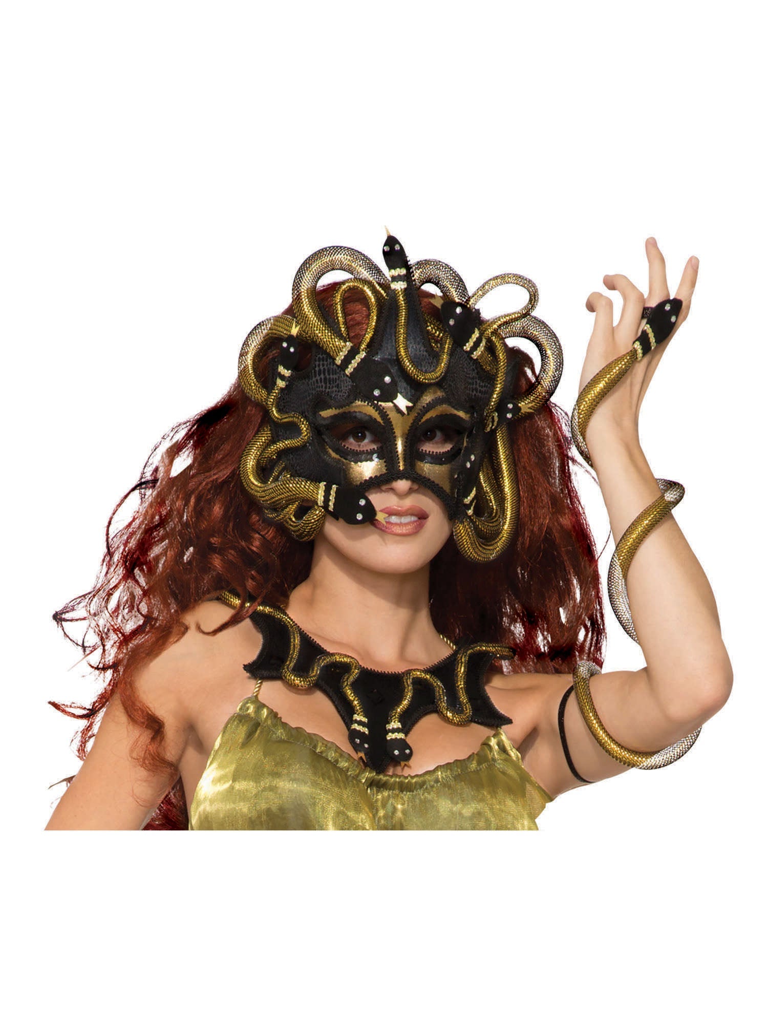 Medusa, Multi, Forum, Masks, One Size, Front