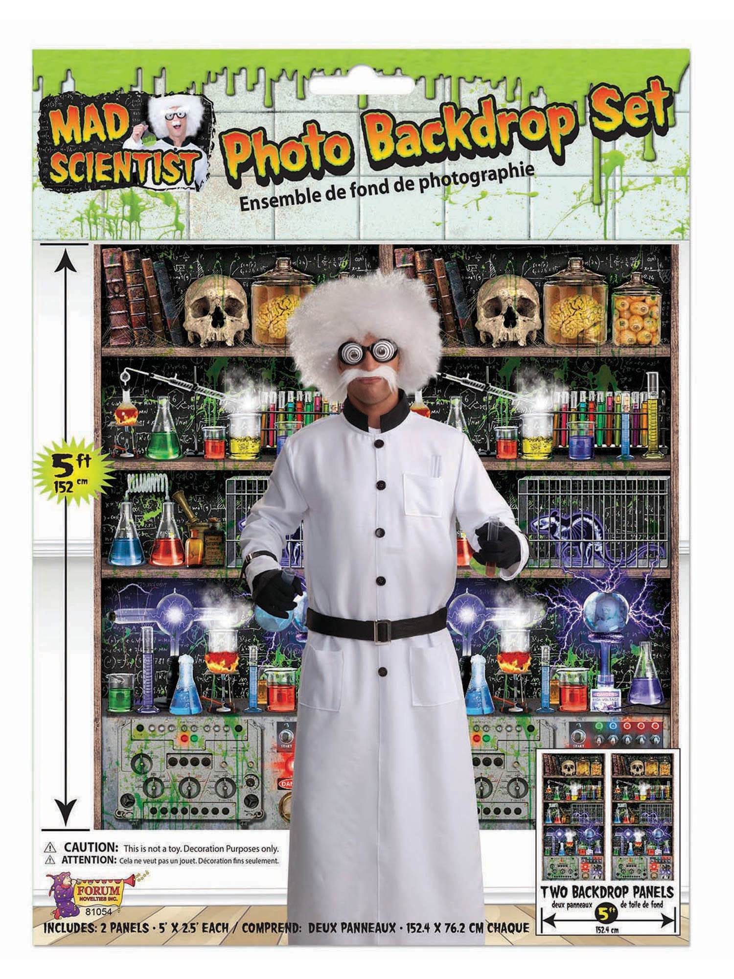 Mad Scientist, multi-colored, Forum, Accessories, One Size, Front