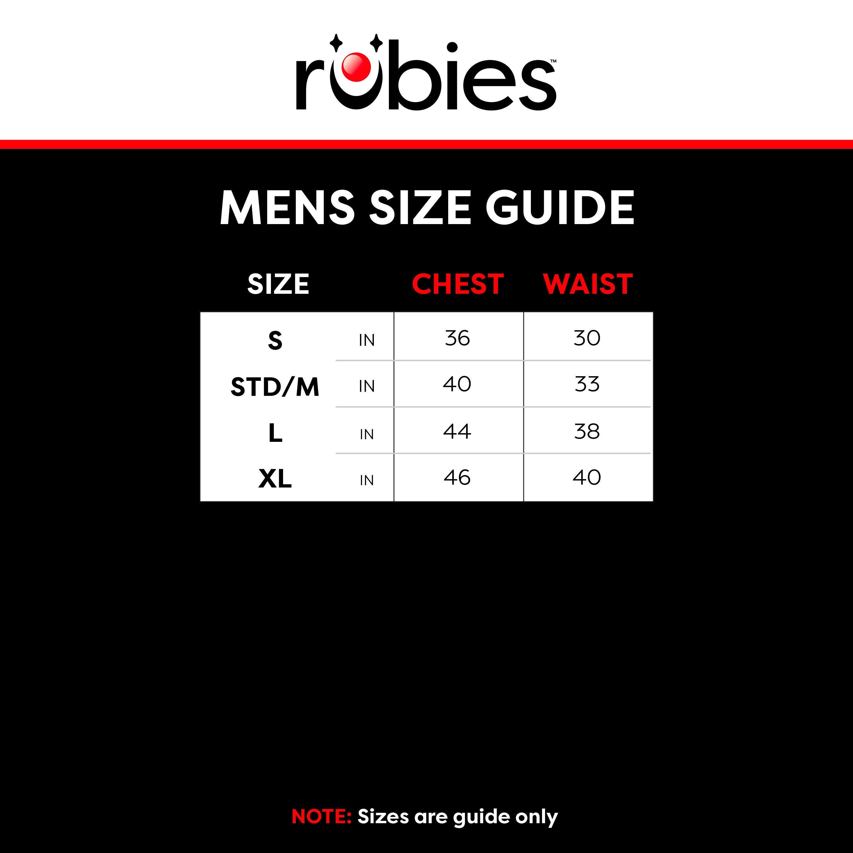 custom_paramount_mens size chart
